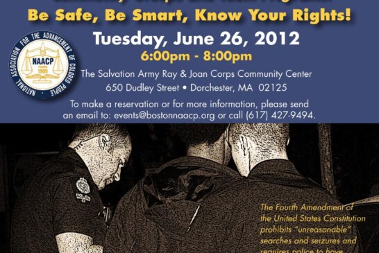 NAACP Stop and Search Workshop