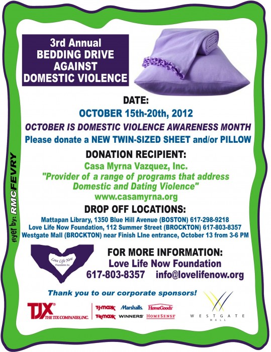 Love Life Now Bedding Drive 2012