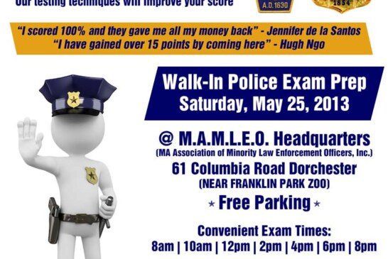 Boston Police Exam Test Preparation 5/25