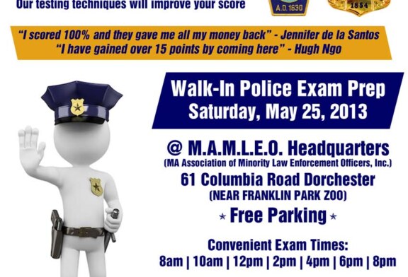 Boston Police Exam Test Preparation 5/25