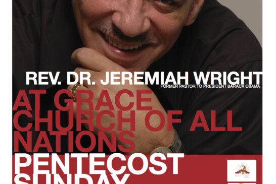 Rev. Jeremiah Wright in Boston Sun. 5/19