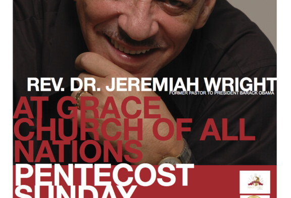 Rev. Jeremiah Wright in Boston Sun. 5/19