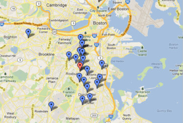 Map of Shootings in Boston Since Boston Marathon Shows Concentration in Roxbury, Dorchester and South End
