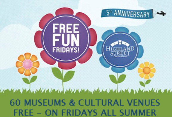 60 spots for Free Fun Fridays this Summer