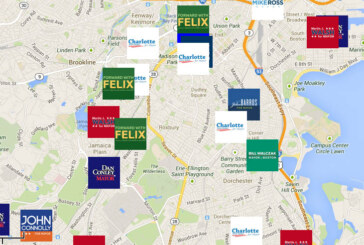 2013 Boston Mayor Race – Campaign Office Map