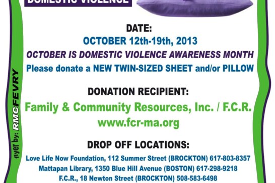 4th Annual Bedding Drive Against Domestic Violence