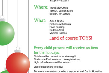 5th DRIVE / Boston 5th Annual Toy Drive