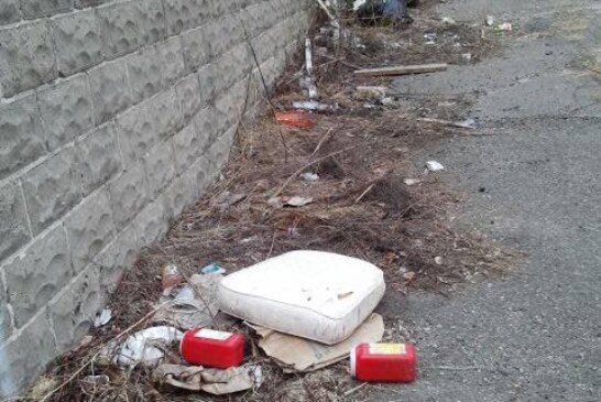 U-Report: Amory St. Site Littered With Needles