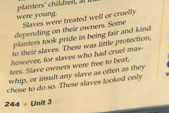 Brookline Parents Outraged By “Happy Slaves” In Textbook