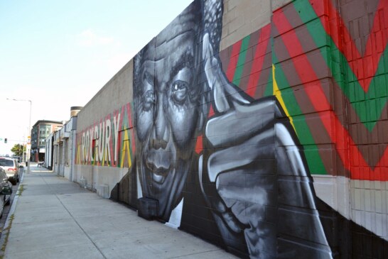 Roxbury Love Mandela Mural