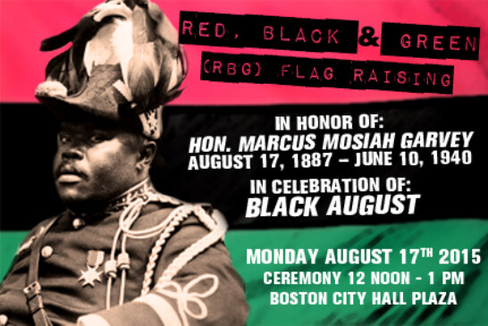 Red, Back & Green (RBG) Flag Raising