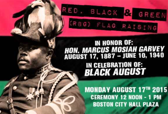 Red, Back & Green (RBG) Flag Raising