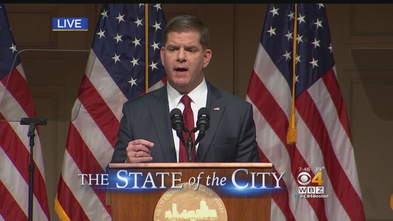 Boston Mayor Marty Walsh State Of The City Address 2017