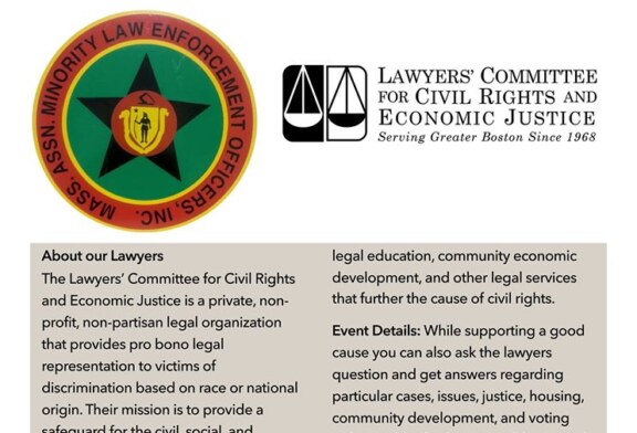 MAMLEO Fundraiser for Lawyers Committee for Civil Rights Feb. 16