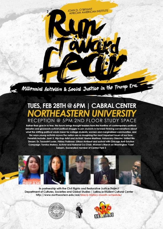 Run Toward Fear: Millennial Activism & Social Justice in the Trump Era