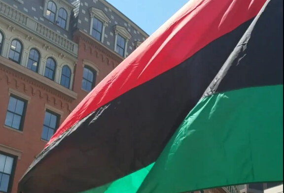 Juneteenth RBG Flag Raising City Hall Plaza June 19th 12 noon