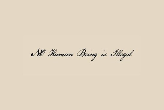 Call for Submissions: No Human Being Is Illegal