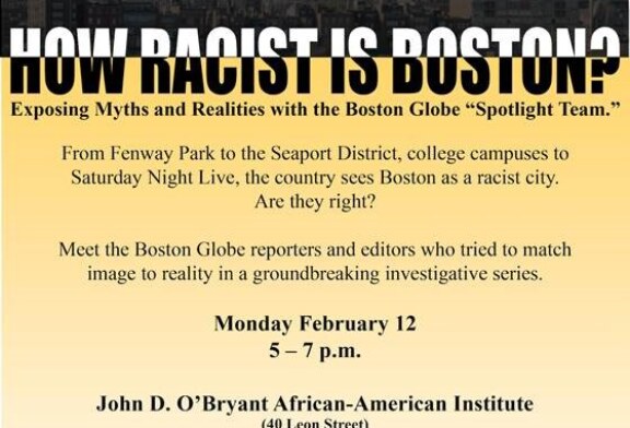 How Racist Is Boston? NE Univ. Forum – Feb. 12