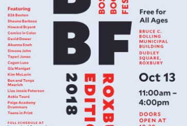 Boston Book Festival BBF: Roxbury Edition Oct. 13