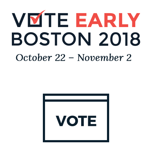 Early Voting Boston Oct. 22 – Nov. 2