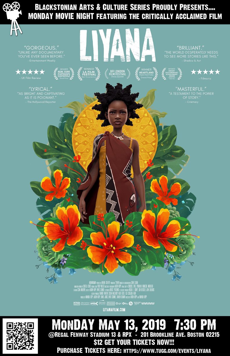 Liyana Film Showing Mon. May 13th
