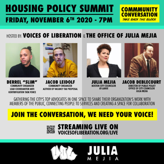 Housing Policy Summit Friday 11/6/20