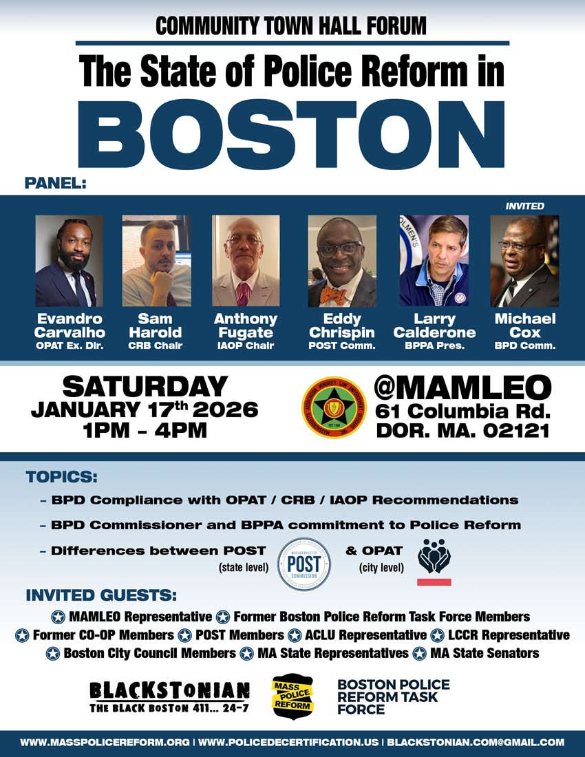 The State of Police Reform in Boston